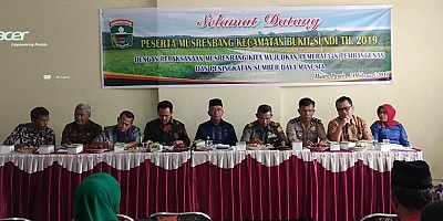 musrenbang kecamatan bukit sundi tahun 2019 - foto 6